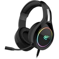 Headset Gamer Havit H2232D RGB, Drivers 50mm, Som Surround, Design Confortável, Preto - H2232D