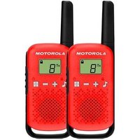 Rádio Comunicador Motorola Talkabout T110BR, 26 Canais, 25KM, Vermelho - 71669