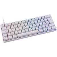 Teclado Mecânico Gamer Husky Blizzard, 60%, RGB, Switch Gateron Brown, ABNT2, Branco - HTG001BRMA