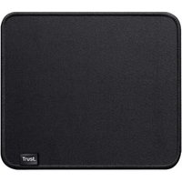 Mousepad Trust Boye Médio (250x210mm), Bordas Costuradas, Antiderrapante, Preto - 24743