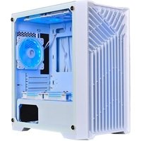 Gabinete Gamer Rise Mode X1, Mid Tower, M-ATX, Lateral em Vidro Temperado, Sem FANs, Branco - RM-X1-01-FW