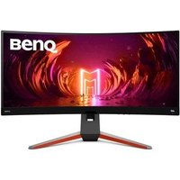 Monitor Gamer Curvo BenQ Mobiuz 34", WQHD, 144Hz, 1ms, FreeSync Pro, HDRi, DisplayPort, HDMI e USB, Altura Ajustável, Som Integrado - EX3410R
