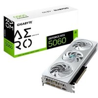 Placa de Vídeo Gigabyte RTX 5060 AERO OC 8G NVIDIA GeForce, 8GB GDDR7, 128bits, DLSS, Triple Fan, Ray Tracing - GV-N5060AERO OC-8GD