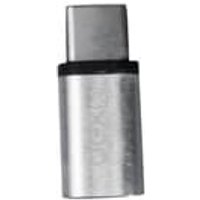Adaptador OEX AD202, Micro USB Para USB Type-C, Prata - 485962