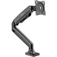 Suporte de Mesa para Monitor de 17" a 32" Multivisão, Ajustes com Pistão a Gás, Preto - MT-1732-PR