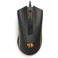 Mouse Gamer Redragon Cobra Cypher Lite, RGB, 12800 DPI, 6 Botões, USB, Preto - M611-RGB
