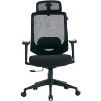 Cadeira Office XT Office X-Power, Até 130Kg, Reclinável, Braço 3D, Cilindro de Gás Classe 4, Tela Mesh, Preta - XTO-107