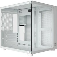Gabinete Gamer Bluecase Pure BG-064, Micro-ATX, Mini-ITX, Lateral em Vidro, USB 3.0, Sem Fonte, Branco - BG-064WBX