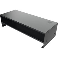 Suporte Ergonômico de Mesa para Monitor e Notebook Ergofirst, com Prateleira, Preto - MR06