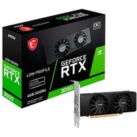 Placa De Vídeo MSI RTX 3050 LP OC NVIDIA Geforce, 6GB, GDDR6, 96-Bit, Low Profile - G3050LP6C
