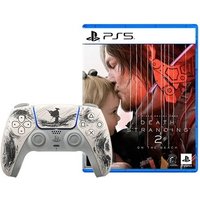 Kit Controle Dual Sense Ghost of Yotei + Death Stranding 2: On The Beach PS5