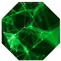 Tapete Gamer Kapazi Conection Pro, Verde, 120x120cm - 21PRO02CNT