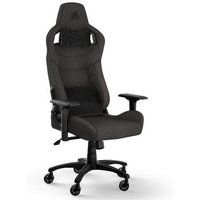Cadeira Gamer Corsair T3 Rush, Até 120Kg, Com Almofadas, Reclinável, Apoio de Braços 4D, Preto e Cinza - CF-9010057-WW