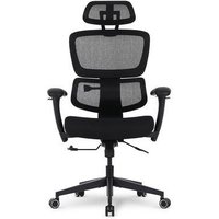 Cadeira de Escritório Ergonômica DT3 Azzera Home, Até 120 Kg, Braço 3D, Ajuste de Altura, Preto - 14057-7