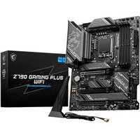 Placa-Mãe MSI Z790 Gaming Plus, Intel, ATX, DDR5, RGB, Wi-Fi, Preto - Z790 GAMING PLUS WIFI