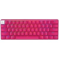 Teclado Sem Fio Mecânico Gamer Logitech G PRO X 60 Lightspeed, RGB, Bluetooth, Compatível com Windows, Rosa Magenta - 920-011940