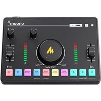 Mesa de Som Maono Caster C2 NEO, USB e Bluetooth, Bateria até 7 Horas, Preto - AMC2 NEO (BLACK)