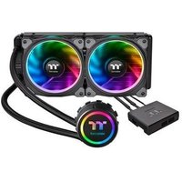 Water Cooler Thermaltake FLOE Riing, RGB, 120mm, AMD/Intel, Preto - CLW157PL12SWA