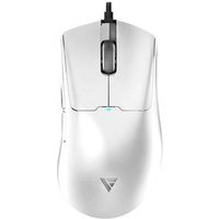 Mouse Gamer Force One Phantom White, 26.000 DPI, Com 6 Botões, Switches Huano Azul, Sensor Paw 3395, Branco - FR.MO.PH.01