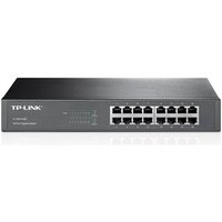 Switch 16 Portas TP-Link Gigabit 10/100/1000 Mbps Rack/Desk - TL-SG1016D