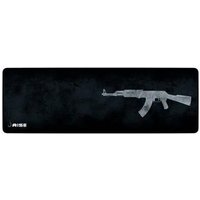Mousepad Gamer Rise Mode AK47 Speed Cinza Estendido 900x300mm