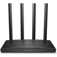Roteador Tp-link Archer A6, Ac1200, Wi-fi Gigabit, MU-MIMO, 867 Mbps, Dual-Band, Versao 2.8, Preto - Archer A6(BR)