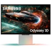 Monitor Gamer Samsung Odyssey 3D 27", 4K, 165Hz, 1ms, IPS, FreeSync Premium, HDR10+, Ajuste de Altura, Som Interado - LS27FG900XLXZD
