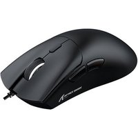 Mouse Gamer com Fio Attack Shark R1 Ultraleve e design Ergonômico, 12.800 DPI, 6 Botões - Preto