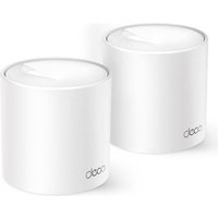 Roteador Mesh TP-Link Deco X10, Wi-Fi 6, AX1500, Dual-Band, 2 Portas Gigabit, Branco, Kit com 2 Unidades - Deco X10(2-pack)(BR)