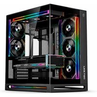 Gabinete Gamer Liketec Cygnus Dark, ATX, Mid Tower, Vidro Temperado, Sem Fans, Preto - LT-GB-CYGNUS-DARK-V1