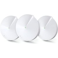 Roteador TP-Link Deco M5, Gigabit Ethernet, AC1300, 10/100/1000MBbs, Dual Band 2.4/5GHz, 4 Antenas, Branco - 3 Unidades