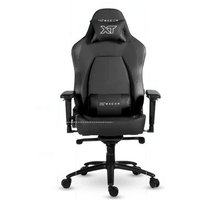 Cadeira Gamer XT Racer Fire Gun, Até 130Kg, Reclinável, Com Almofadas, Cilindro de Gás Classe 4, Couro PU, Preta - XTR-029