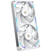 Ventoinha NZXT F280X Performance, 140mm, PWM, RGB, 2x Single-Frame, Branco - RF-U28PN-W1