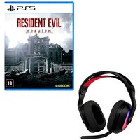 Headset Gamer Sem Fio Logitech G Astro A20 X Preto + Jogo Resident Evil Requiem, PS5