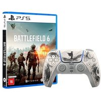 Kit Controle Dual Sense Ghost of Yotei + Battlefield 6 PS5