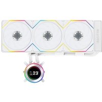 Water Cooler Lian Li Hydroshift II LDC-C 360TL, 360mm, Tela IPS 2.8"", ARGB, Unifans TL, Branco - GHSLCD36TW