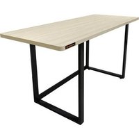 Mesa Office Hayonik MHO 1500, Pés com Regulagem de Altura, Borda 27mm, Carvalho Berlin - 72341