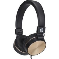 Headset Dobrável HP DHH-1206, P2, Driver 50mm, Preto e Dourado - 8YJ97AA