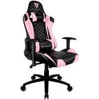 Cadeira Gamer Thunderx3 TGC12 Profissional, Até 120kg, Com Almofadas, Reclinável, Descanso de Braço 2D, Rosa e Preto - 78203