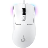 Mouse Gamer Rise Mode G1 Pro White RGB, 12000 DPI, 7 Botões, Branco - RM-MG-01-FW