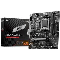 Placa-Mãe MSI Pro A620M-E, AMD AM5, M-ATX, DDR5, Preto - PRO A620M-E