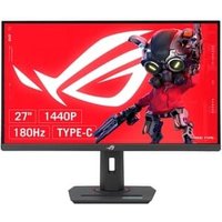Monitor Gamer ASUS ROG Strix 27", QHD, 180Hz, 1ms, Fast IPS, VRR, G-Sync, FreeSync, HDR 400, USB-C, Altura Ajustável - XG27ACS