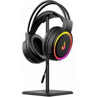 Suporte Headset Gamer Rise Mode Aluminum Titan, Preto - RM-SHT-A-B