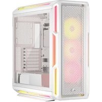 Gabinete Gamer Corsair iCUE Link 5000T LX RGB, Mid-Tower, E-ATX, Vidro Temperado, 3x FANs, Branco - CC-9011299-WW