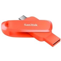 Pen Drive 256GB SanDisk Phone Drive, USB-C/A 3.2 Gen 1, Laranja - SDDDC6-256G-G46NO