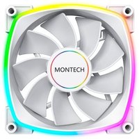 Ventoinha Montech RX140, 140mm, PWM, ARGB, Lâmina Reversa, Branco - RX140 PWM White