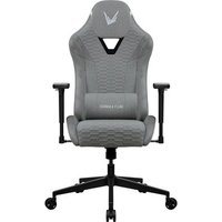 Cadeira Ergonômica Formula V VC2, Tecido, Apoio Lombar Ajustável, Base Reforçada, Cinza Claro - VC2-LG