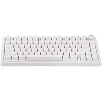 Teclado Mecânico Gamer AULA F75, RGB, Switch Red, Keycaps PBT, Hotswap, Branco - AULA-F75-Wired-WH-R