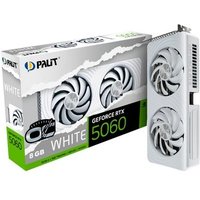 Placa de Video Palit GeForce RTX 5060 WHITE OC 8GB GDDR7 128bit 3-DP e HDMI - NE75060U19P1-GB2063M