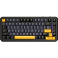 Teclado Sem Fio Mecânico Gamer Attack Shark M86, RGB, Tri-Mode Wireless Bluetooth USB-C, Preto - M86